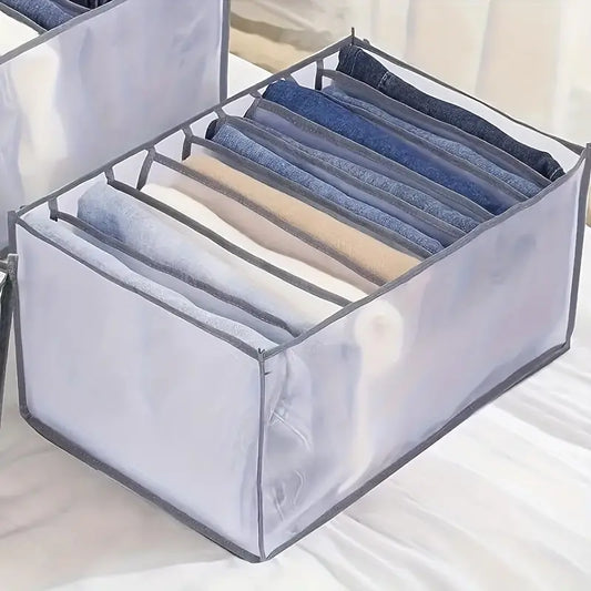 7 Grid Jeans Organizer / Wardrobe Organizer For Multiple Items