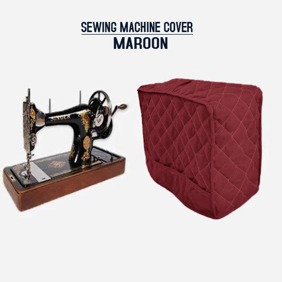 Sewing Machine Cover - Maroon