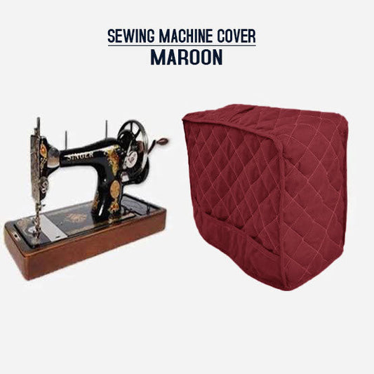 Sewing Machine Cover - Maroon
