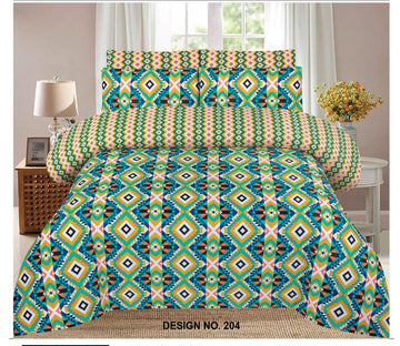 3 Pcs Bedsheet - Peak