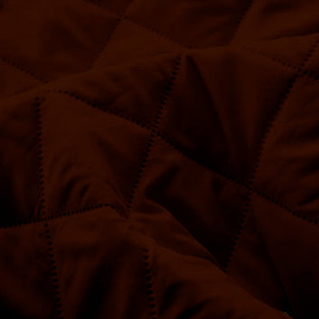 Quilted Cotton Waterproof Mattress Protector - Brown