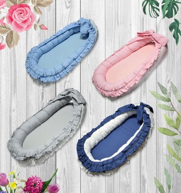Comfortable Baby Nest For New Born Baby / Infant - Light Grey