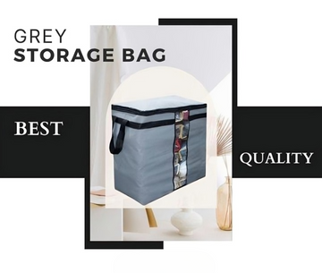 Non Woven Multipurpose Storage Bag - Grey