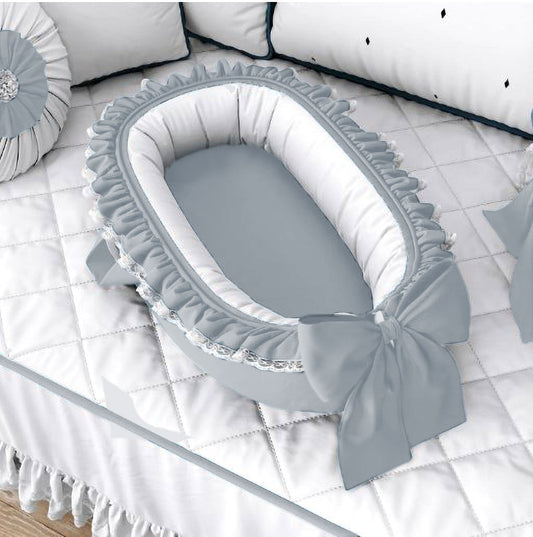 Comfortable Baby Nest For New Born Baby / Infant - Light Grey